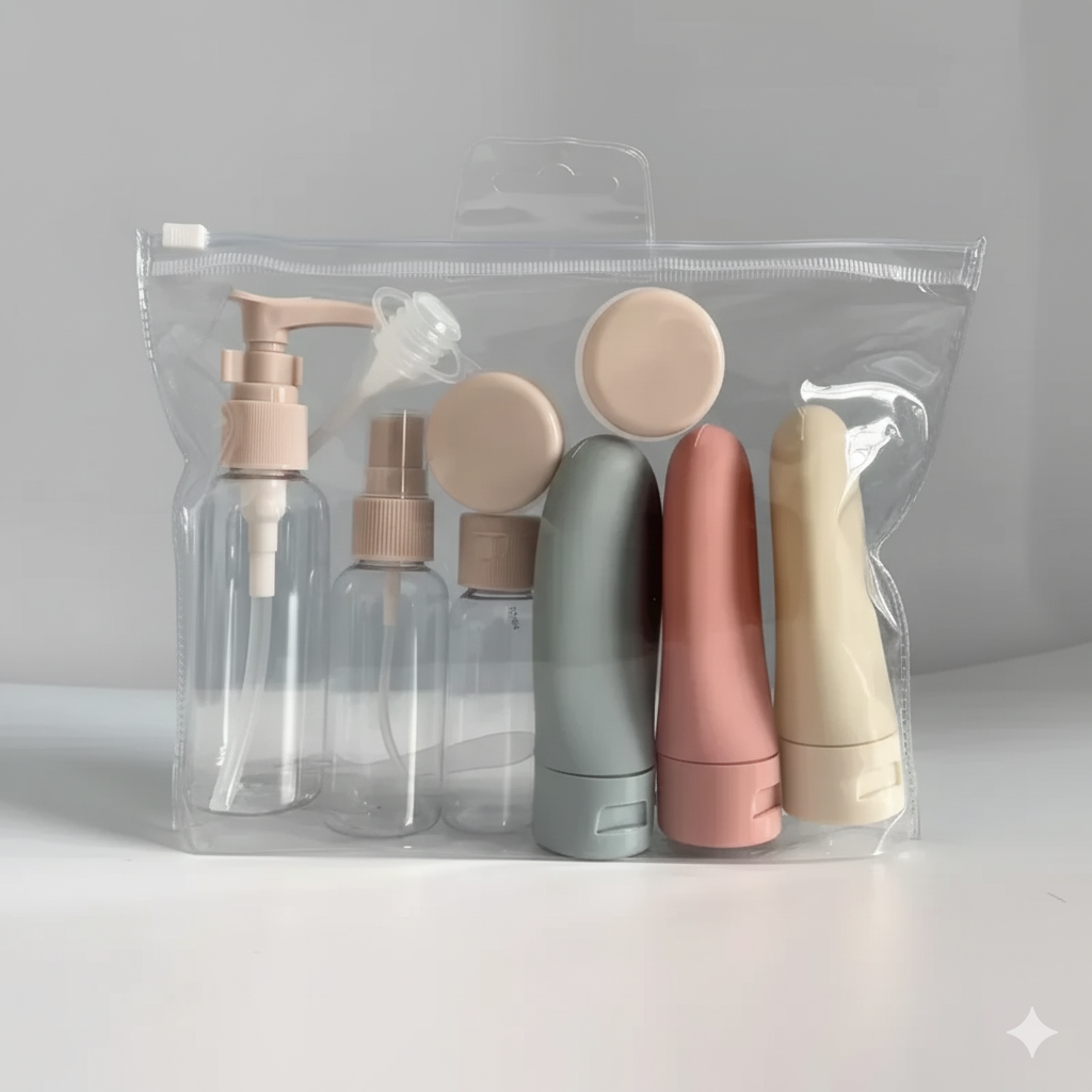 Traveling Set: Refillable Containers