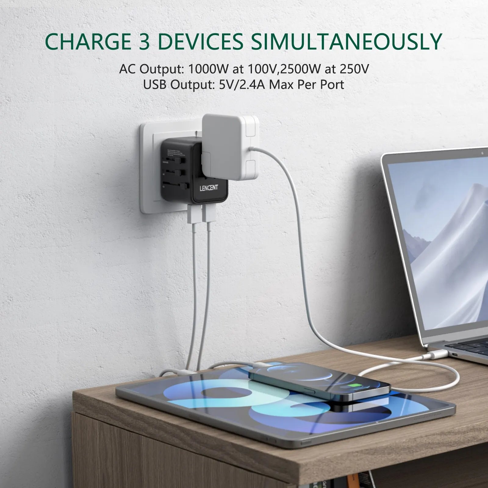 All-in-One Travel Outlet-Adapter