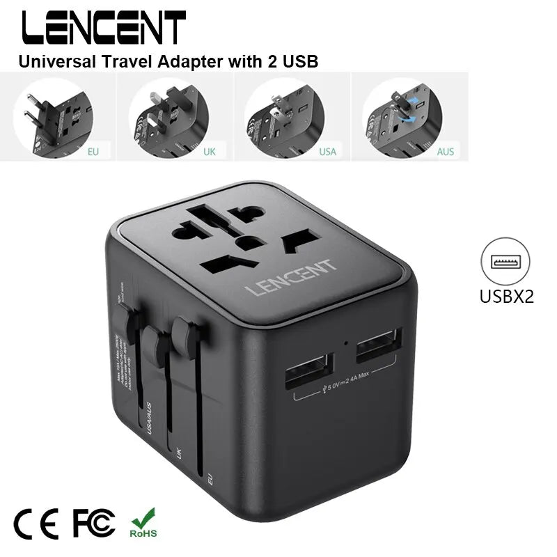 All-in-One Travel Outlet-Adapter